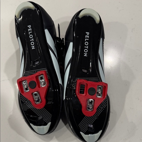 Peloton Black Cycling Shoes with Red Highlights main image 11